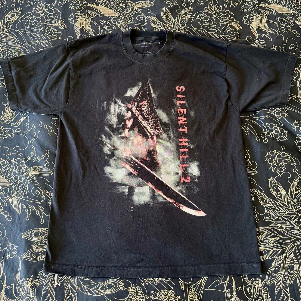Silent Hill 2 Pyramid Head Graphic T-Shirt - Official Konami Merchandise